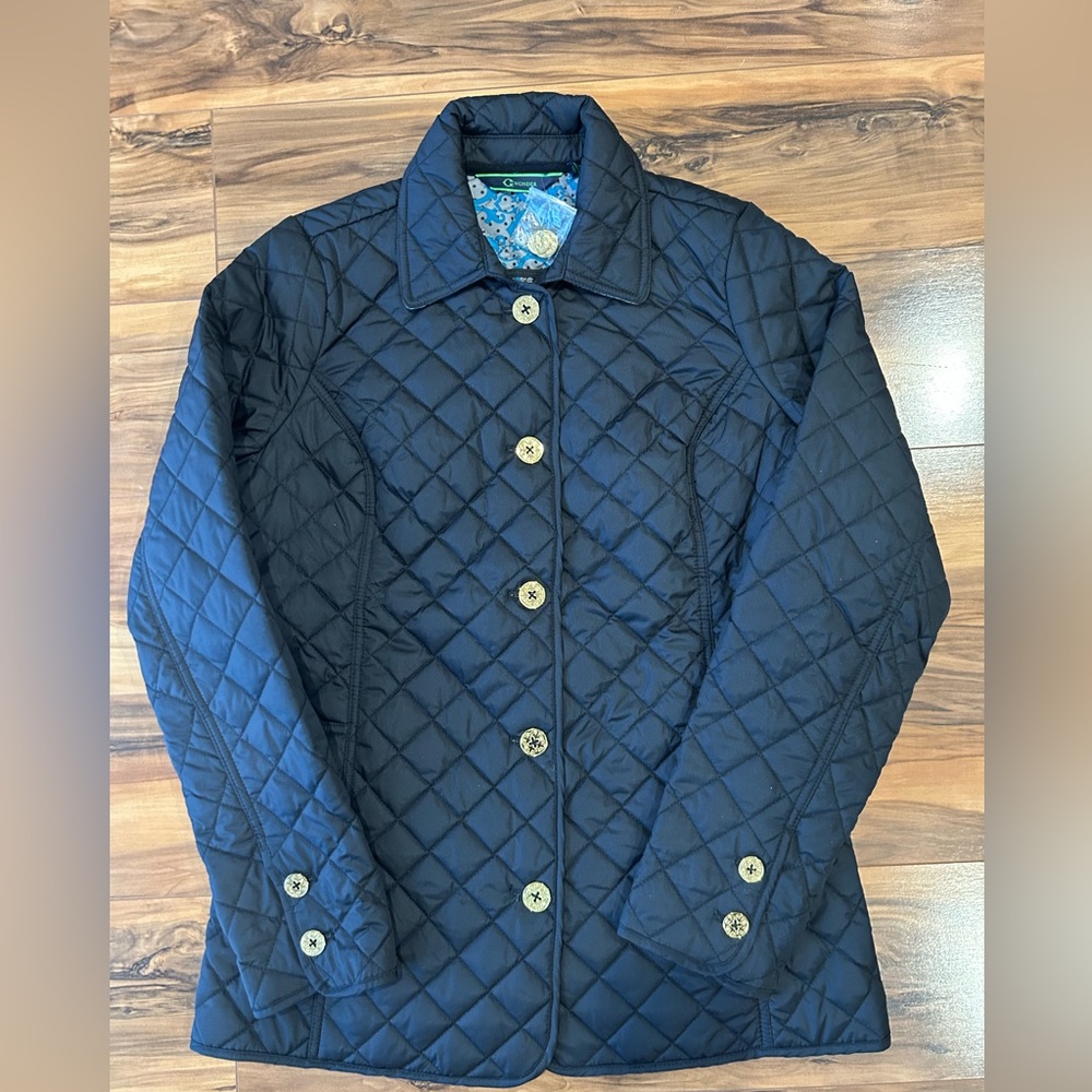 C. Wonder Black Quilted Jacket